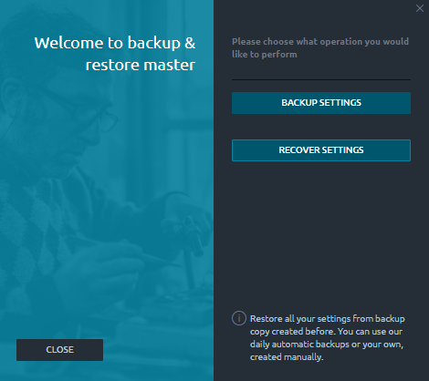 Backups Manager
